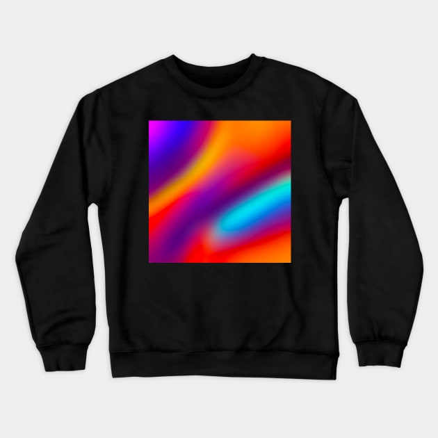 Beautiful Abstract Color Art Crewneck Sweatshirt by The90sMall